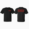 PNPU Branded Unisex T-Shirt Marathon Red Logo