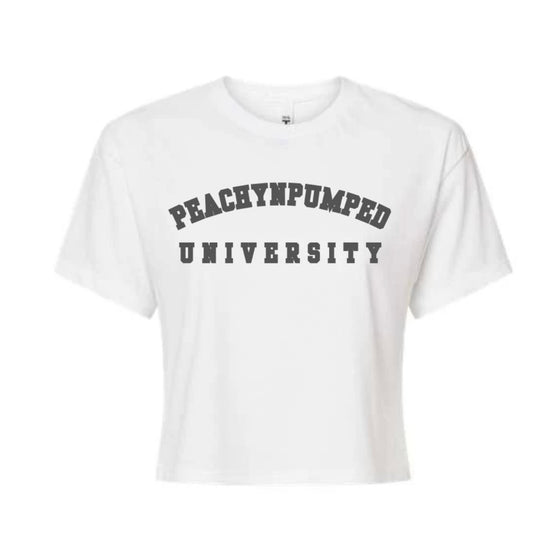 PNPU White Classic Cropped Tee MULTIPLE COLORS