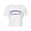 PNPU White Classic Cropped Tee MULTIPLE COLORS