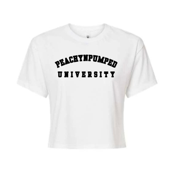PNPU White Classic Cropped Tee MULTIPLE COLORS