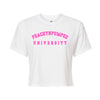 PNPU White Classic Cropped Tee MULTIPLE COLORS