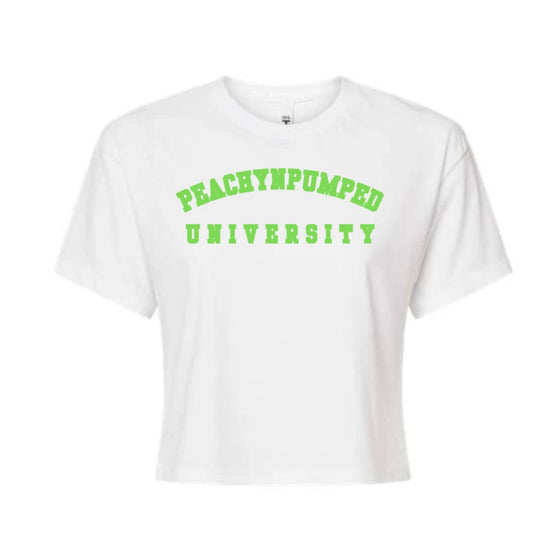 PNPU White Classic Cropped Tee MULTIPLE COLORS