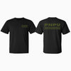 PNPU Branded Unisex T-Shirt Marathon Army Green Logo