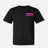 PNPU Branded Unisex T-Shirt Marathon Pink Logo