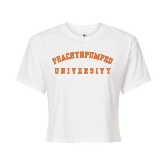PNPU White Classic Cropped Tee MULTIPLE COLORS